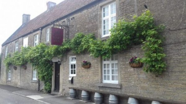 White Hart Inn at Trudoxhill, Near Frome, Traditional 17th century pub