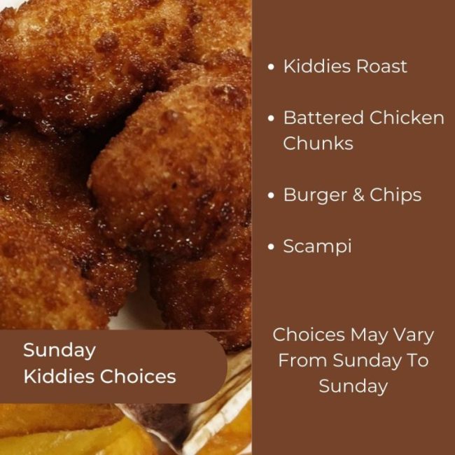 Kiddies Meals On Sundays at The White Hart Inn at Trudoxhill, Near Frome, Traditional 17th century pub, famous for good homecooked food, real ale, fine wines and good company